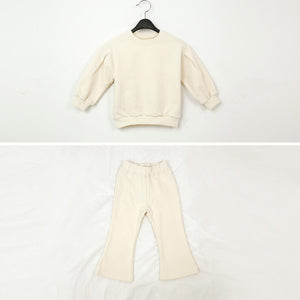 Puff bootcut set