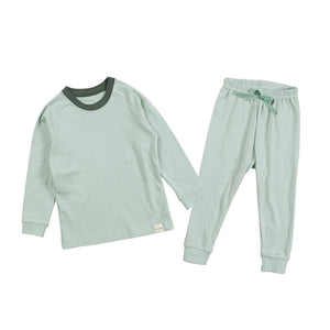 Raglan mint 30's fleece innerwear