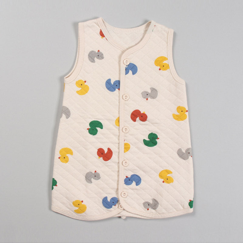 Color duck sleeping vest