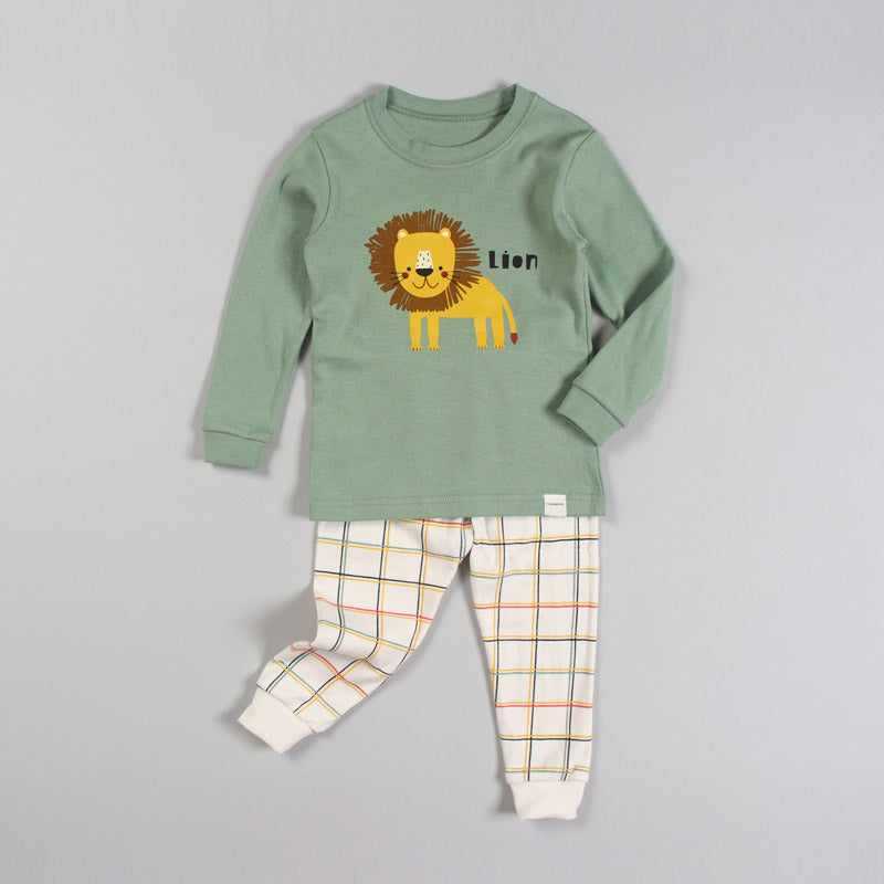 Yellow lion 20's fleece innerwear