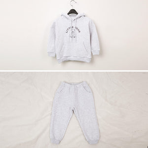 Little bear hoodie tracksuit