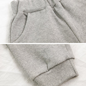 Elasticized waist sweatpants