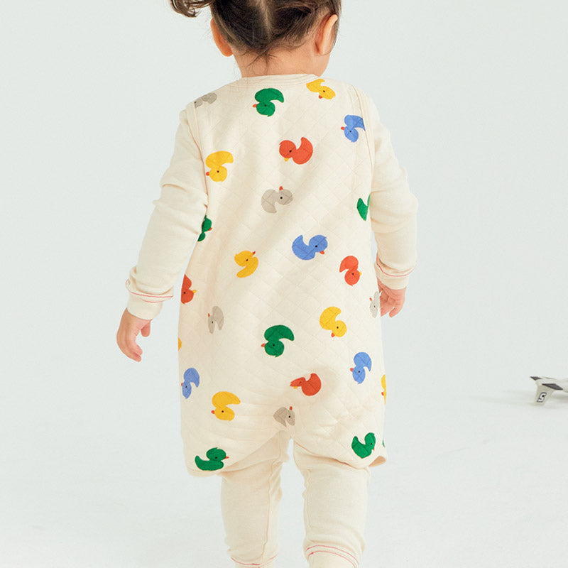 Color duck sleeping vest