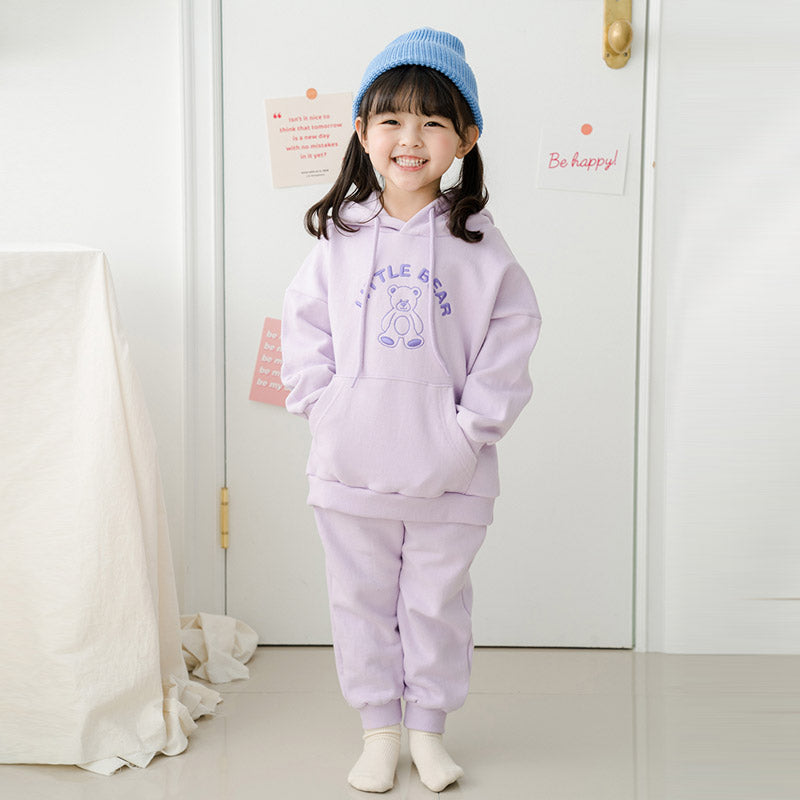 Little bear hoodie tracksuit